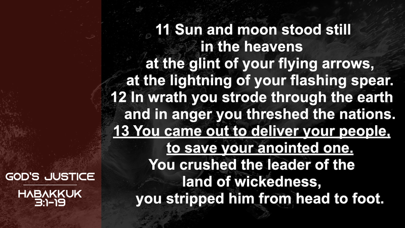 Habakkuk; God's Justice