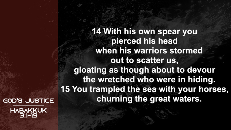 Habakkuk; God's Justice
