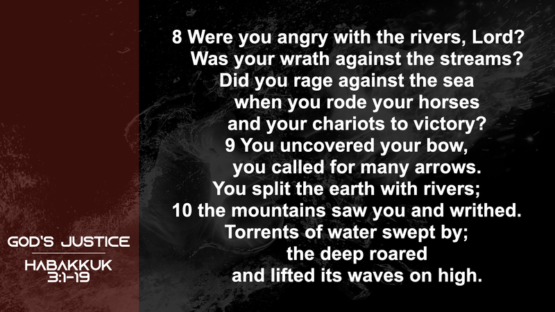 Habakkuk; God's Justice