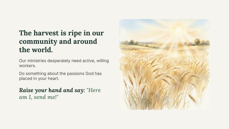 Send Me! A Personal and Corporate Response to Isaiah 6