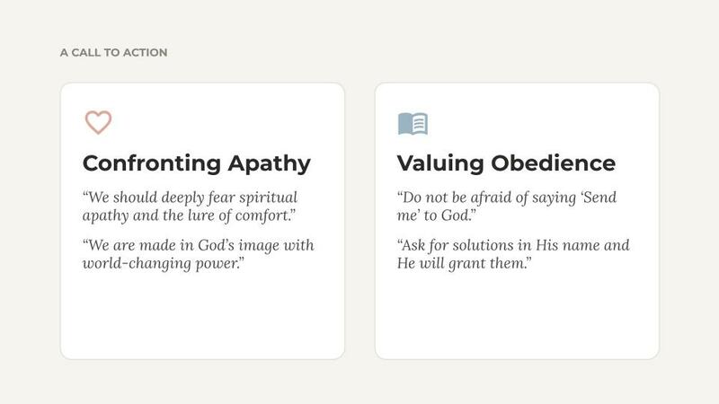 Send Me! A Personal and Corporate Response to Isaiah 6