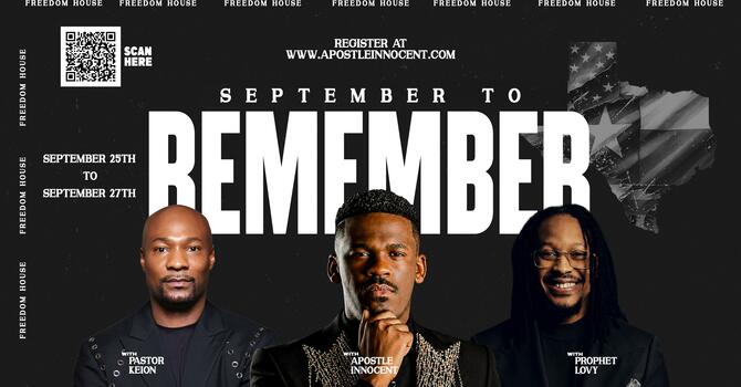 September To Remember Conference image