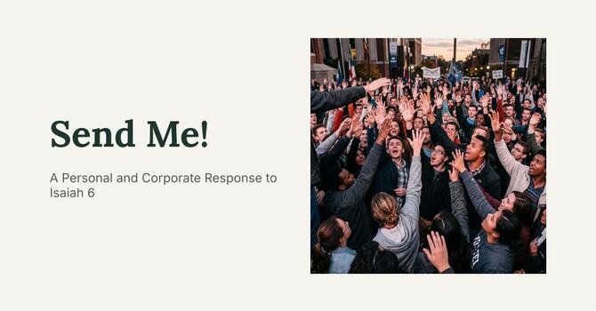Send Me! A Personal and Corporate Response to Isaiah 6