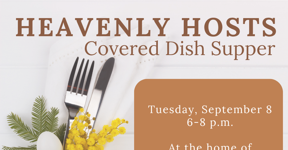 Heavenly Hosts Dinner