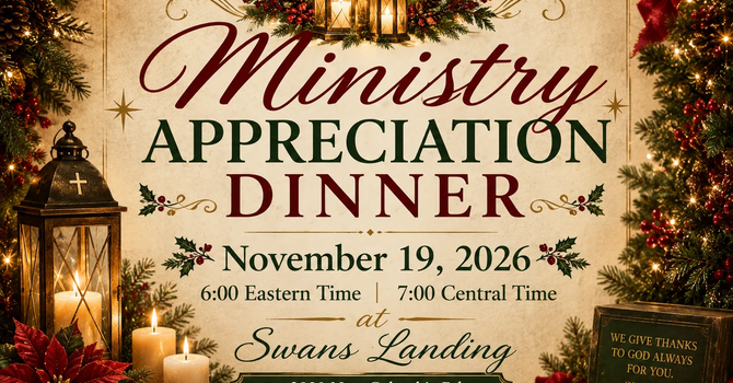 Holiday Ministry Dinner (Catered)