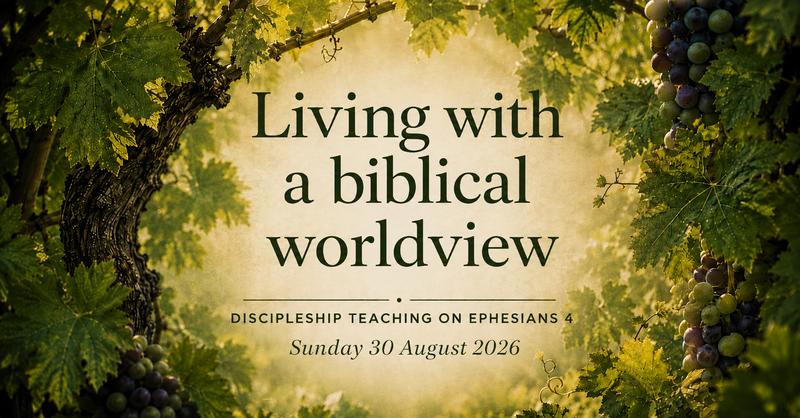 Thinking with a biblical worldview
