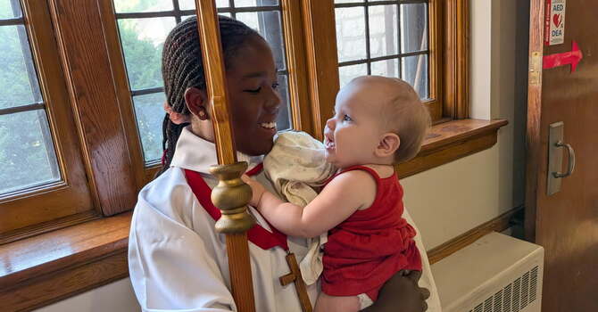 Children at St. Mary's