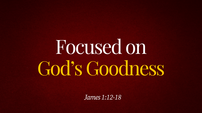 Focused on God's Goodness