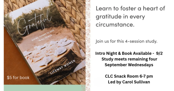 Grateful Bible Study
