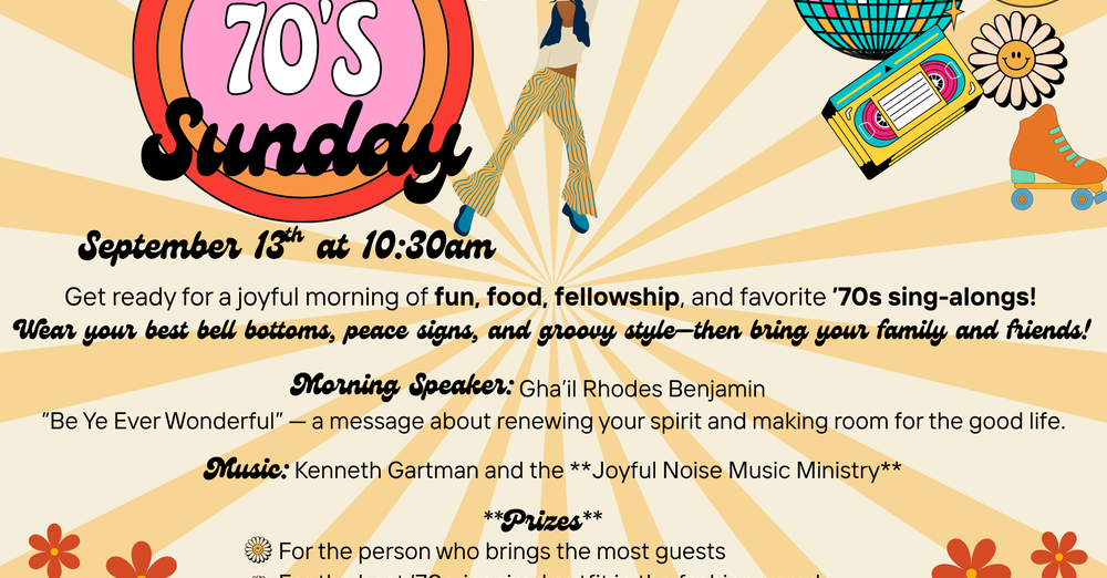 Friendship 70's Sunday