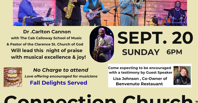 Connection Church Welcomes: Dr. Carlton Cannon