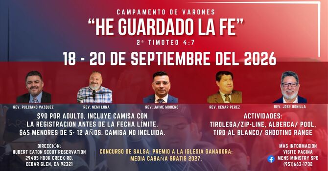 Campamento de Varones