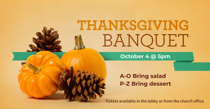 Thanksgiving Banquet