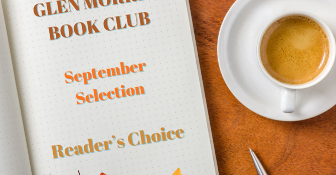 Glen Morris Book Club: September Selection