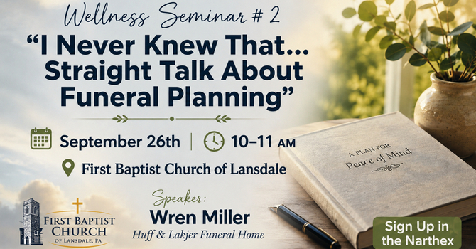Straight Talk About Funeral Planning