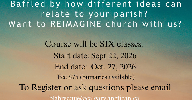 Reimagining Church image