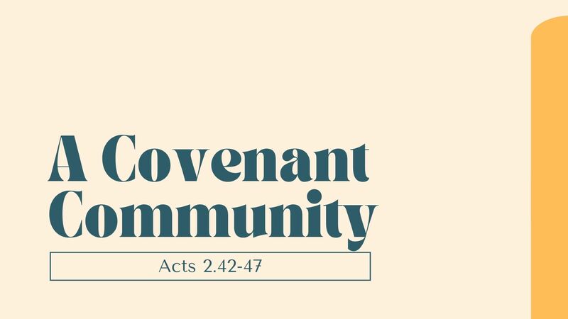 A Covenant Community
