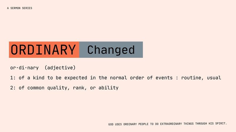 Ordinary: Changed