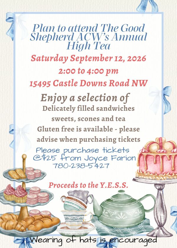 ACW High Tea at Good Shepherd