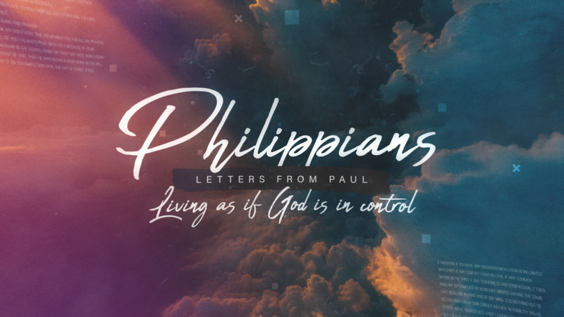 Living As If God Is In Control
