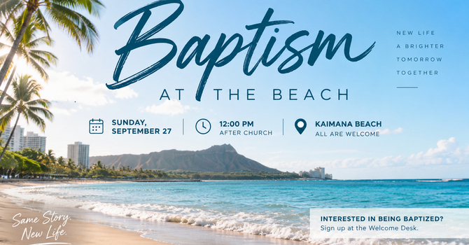 Baptism at the Beach