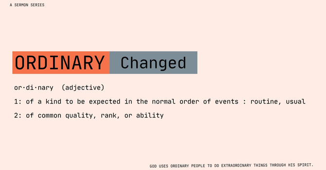 Ordinary: Changed