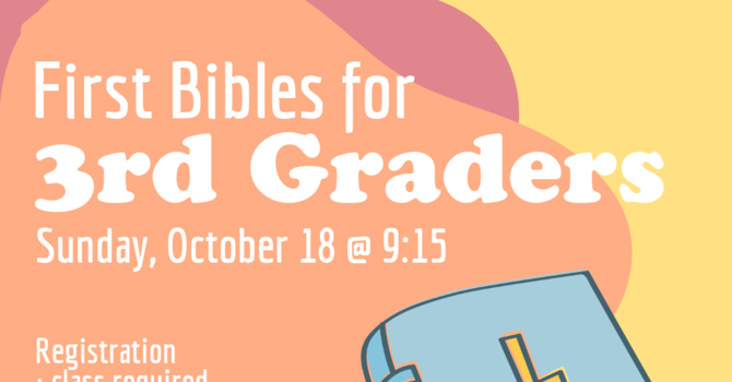 Third Grade Bible Sunday