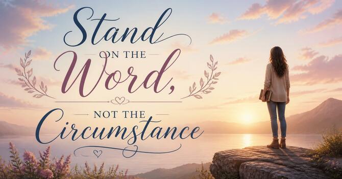 Stand on the Word, Not the Circumstance image
