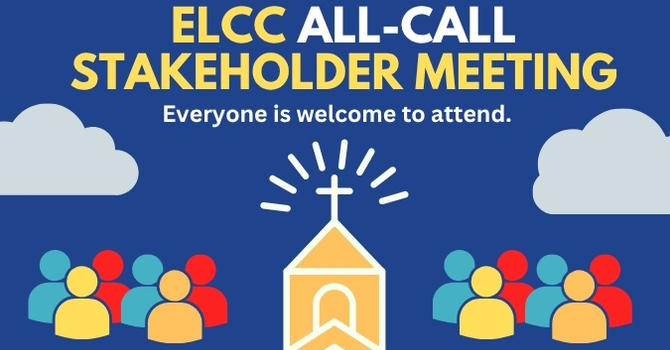ELCC All-Call Stakeholders Meeting