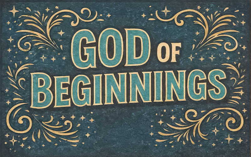God of Beginnings - A Messy Interruption