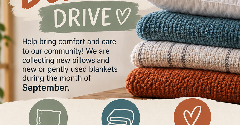 Blanket and Pillow Drive 