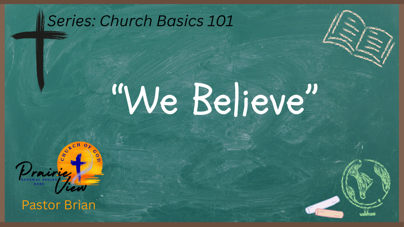 We Believe