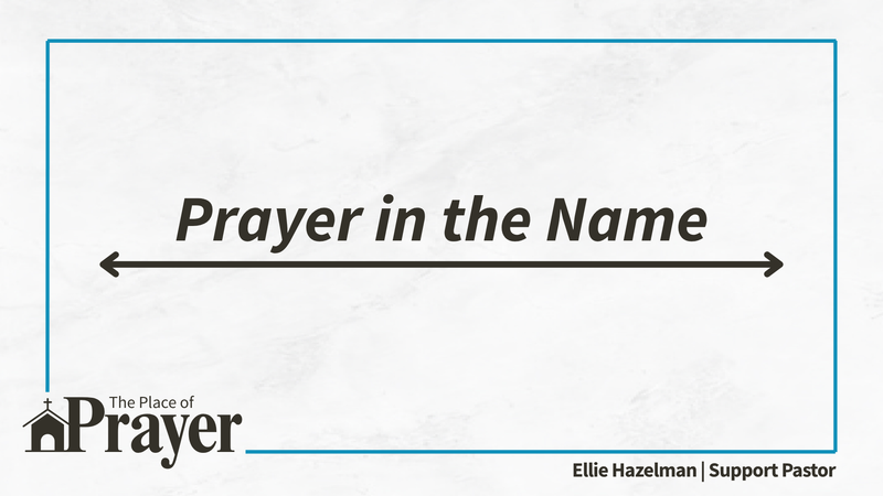 Prayer in the Name