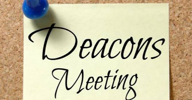 Deacons Meeting