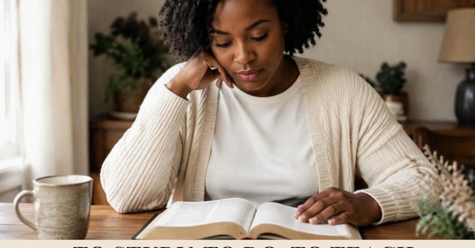 TO STUDY, TO DO, TO TEACH