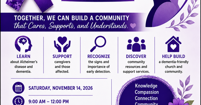 Alzheimer's Awareness & Dementia Friendly Event