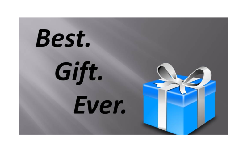 “Best Gift Ev-eh” 