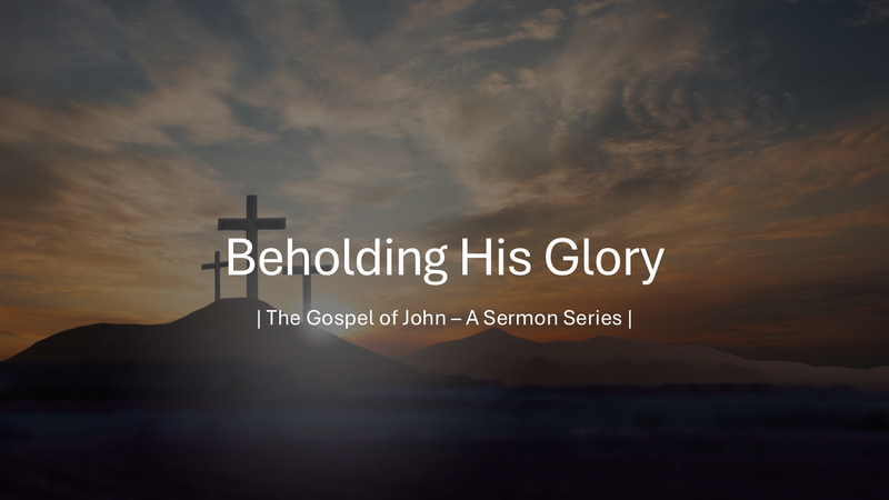 John 18:1-11 "Surrender in the Garden"