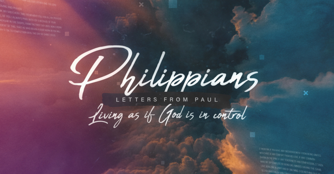Living As If God Is In Control