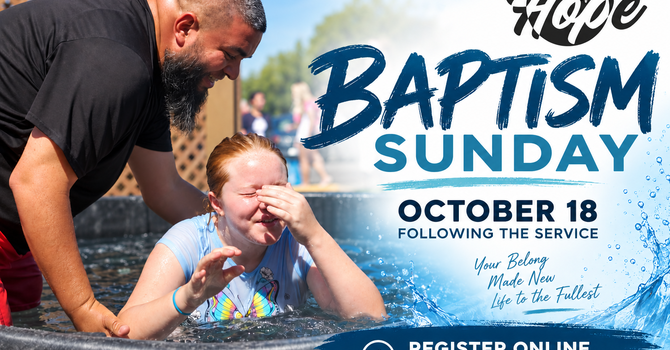 Baptism Sunday