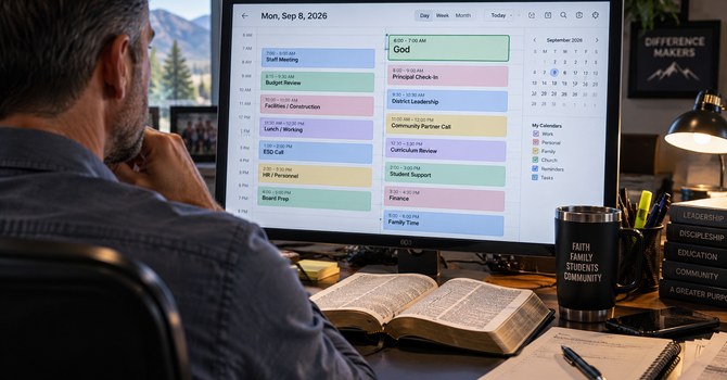One Step Closer: Making Time for Him