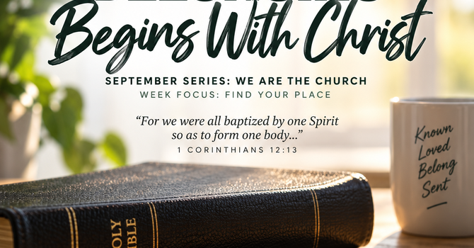 Belonging Begins With Christ image
