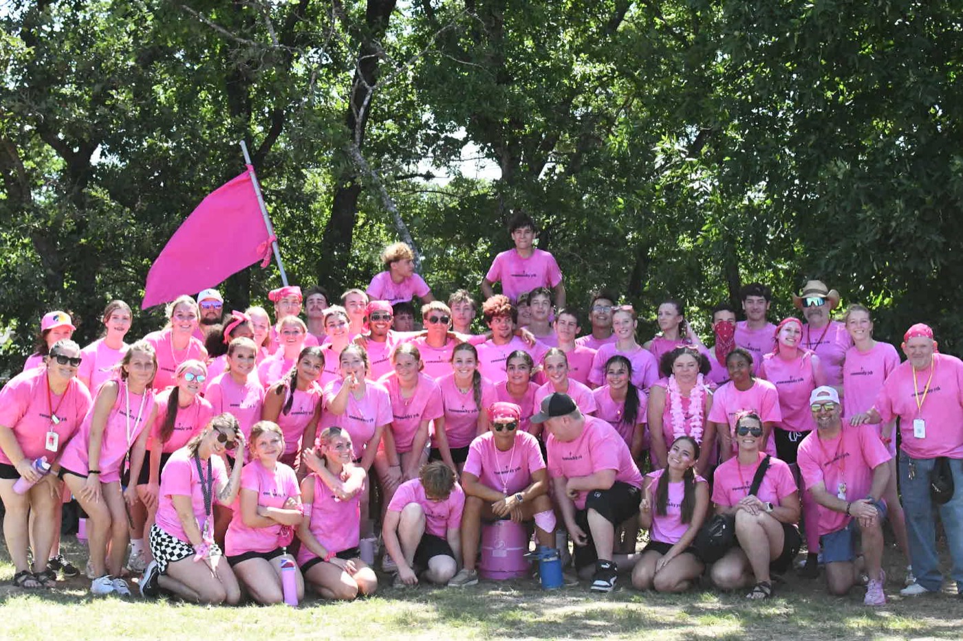 Community Youth students at camp