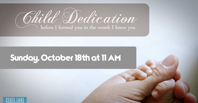 Child Dedication Service