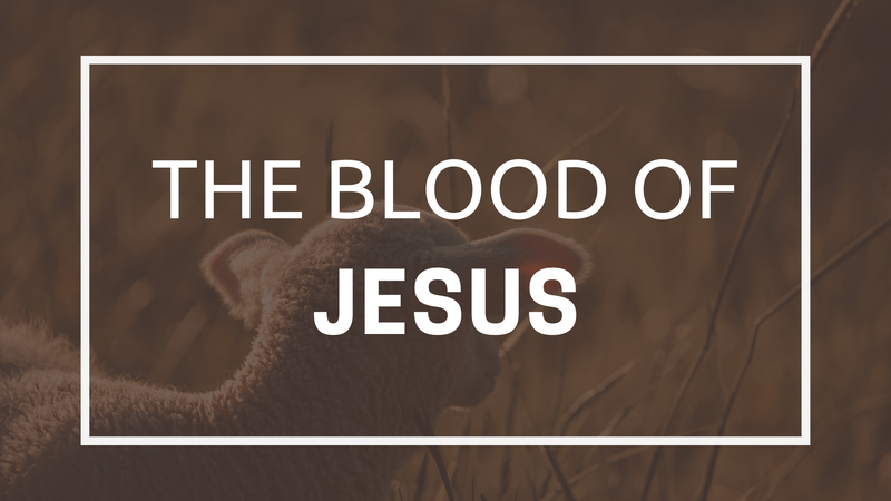 The Blood Of Jesus