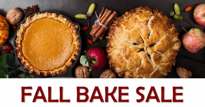 Fall Bake Sale 