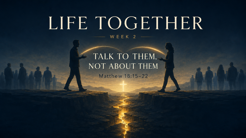 Week 2: Talk to Them, Not About Them