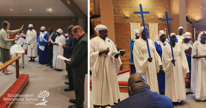 Stories of Shared Ministry: Installation of the Nuer Community Lutheran Church Council