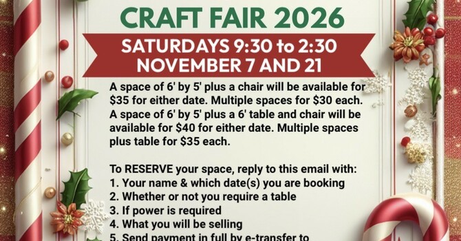 Northwood Christmas CraftFair 2026