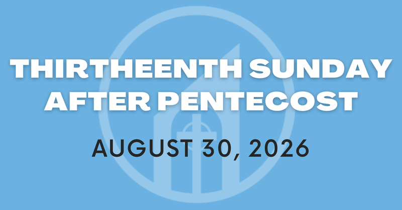 Fourteenth Sunday after Pentecost
